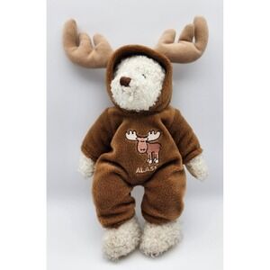 ALASKA‎ BERRY PATCH BEARS TEDDY BEAR IN MOOSE COSTUME